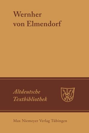 Buchcover Lehrgedicht | Wernher von Elmendorf | EAN 9783110935301 | ISBN 3-11-093530-9 | ISBN 978-3-11-093530-1