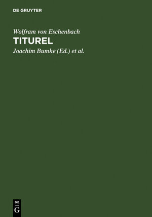 Buchcover Titurel  | EAN 9783110937602 | ISBN 3-11-093760-3 | ISBN 978-3-11-093760-2