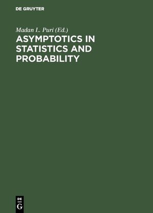 Buchcover Asymptotics in Statistics and Probability  | EAN 9783110942002 | ISBN 3-11-094200-3 | ISBN 978-3-11-094200-2