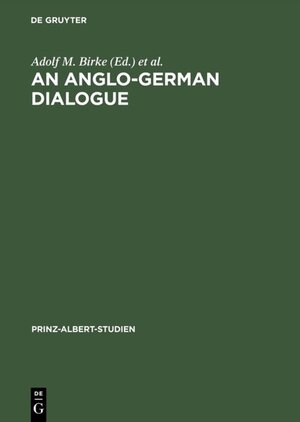Buchcover An Anglo-German Dialogue  | EAN 9783110954494 | ISBN 3-11-095449-4 | ISBN 978-3-11-095449-4