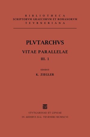 Buchcover Vitae parallelae  | EAN 9783110958126 | ISBN 3-11-095812-0 | ISBN 978-3-11-095812-6
