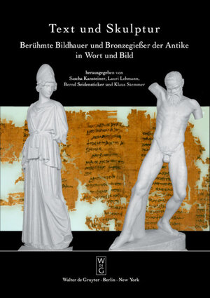 Buchcover Text und Skulptur  | EAN 9783110971767 | ISBN 3-11-097176-3 | ISBN 978-3-11-097176-7