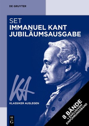Buchcover [Set Kant Jubiläumsausgabe]  | EAN 9783110996258 | ISBN 3-11-099625-1 | ISBN 978-3-11-099625-8