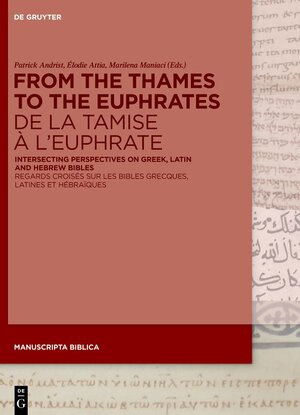 Buchcover From the Thames to the Euphrates De la Tamise à l’Euphrate  | EAN 9783111020143 | ISBN 3-11-102014-2 | ISBN 978-3-11-102014-3