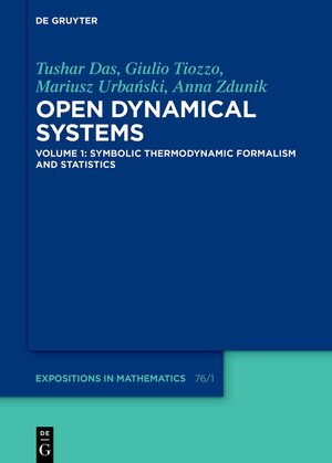 Buchcover Symbolic Thermodynamic Formalism and Statistics | EAN 9783111034270 | ISBN 3-11-103427-5 | ISBN 978-3-11-103427-0