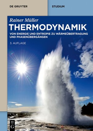Buchcover Thermodynamik | Rainer Müller | EAN 9783111070087 | ISBN 3-11-107008-5 | ISBN 978-3-11-107008-7