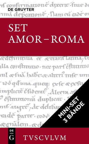 Buchcover [Mini-Set AMOR - ROMA: Liebe und Erotik im alten Rom, Tusculum] | Ovid | EAN 9783111217550 | ISBN 3-11-121755-8 | ISBN 978-3-11-121755-0