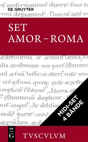 Buchcover [Midi-Set AMOR - ROMA: Liebe und Erotik im alten Rom, Tusculum] | Ovid | EAN 9783111226781 | ISBN 3-11-122678-6 | ISBN 978-3-11-122678-1