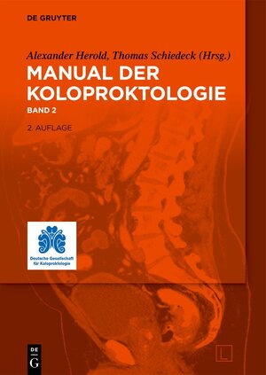 Buchcover Manual der Koloproktologie  | EAN 9783111253459 | ISBN 3-11-125345-7 | ISBN 978-3-11-125345-9