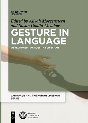 Buchcover Gesture in Language | EAN 9783111255231 | ISBN 3-11-125523-9 | ISBN 978-3-11-125523-1