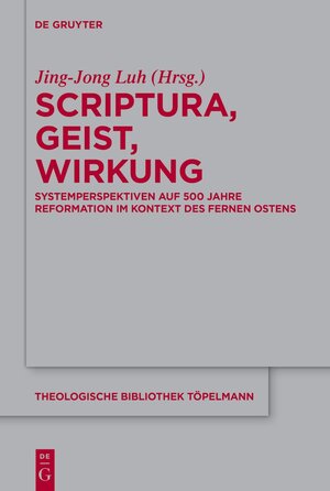 Buchcover Scriptura, Geist, Wirkung  | EAN 9783111315782 | ISBN 3-11-131578-9 | ISBN 978-3-11-131578-2