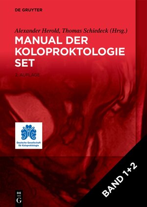 Buchcover Manual der Koloproktologie / [Manual der Koloproktologie 1+2]  | EAN 9783111331034 | ISBN 3-11-133103-2 | ISBN 978-3-11-133103-4