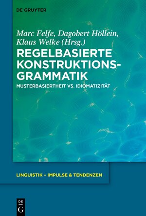Buchcover Regelbasierte Konstruktionsgrammatik | EAN 9783111334042 | ISBN 3-11-133404-X | ISBN 978-3-11-133404-2