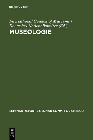 Buchcover Museologie  | EAN 9783111557182 | ISBN 3-11-155718-9 | ISBN 978-3-11-155718-2