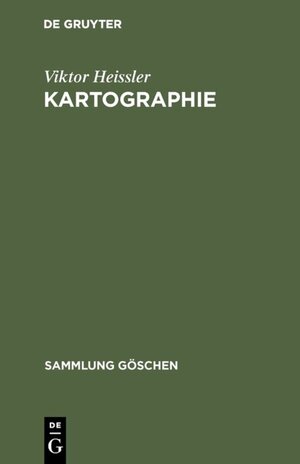 Buchcover Kartographie | Viktor Heissler | EAN 9783111680927 | ISBN 3-11-168092-4 | ISBN 978-3-11-168092-7