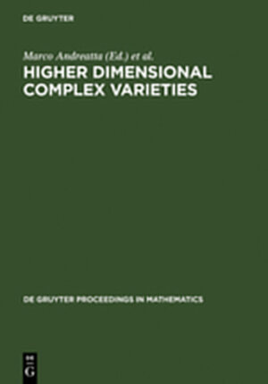 Buchcover Higher Dimensional Complex Varieties  | EAN 9783111745701 | ISBN 3-11-174570-8 | ISBN 978-3-11-174570-1