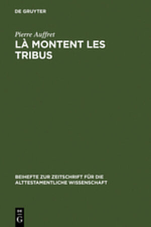Buchcover Là montent les tribus | Pierre Auffret | EAN 9783111754154 | ISBN 3-11-175415-4 | ISBN 978-3-11-175415-4