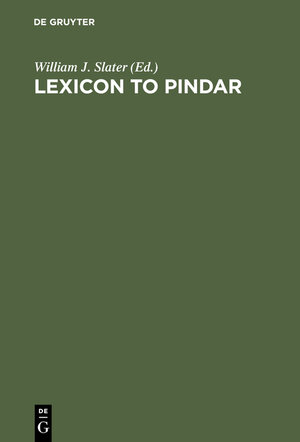 Buchcover Lexicon to Pindar  | EAN 9783111772394 | ISBN 3-11-177239-X | ISBN 978-3-11-177239-4