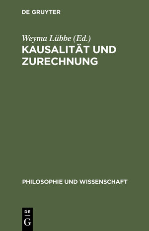 Buchcover Kausalität und Zurechnung  | EAN 9783111783017 | ISBN 3-11-178301-4 | ISBN 978-3-11-178301-7