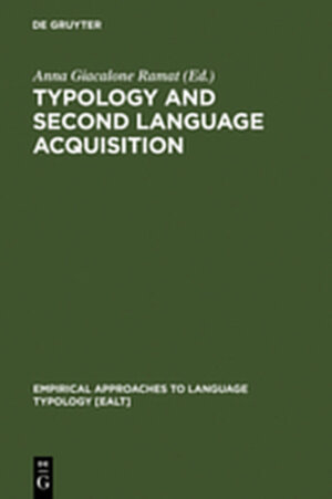 Buchcover Typology and Second Language Acquisition  | EAN 9783111810553 | ISBN 3-11-181055-0 | ISBN 978-3-11-181055-3