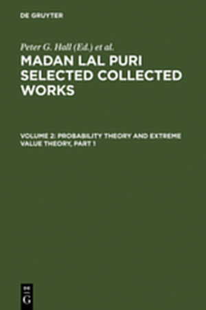 Buchcover Madan Lal Puri: Selected Collected Works / Probability Theory and Extreme Value Theory | Madan Lal Puri | EAN 9783111824482 | ISBN 3-11-182448-9 | ISBN 978-3-11-182448-2