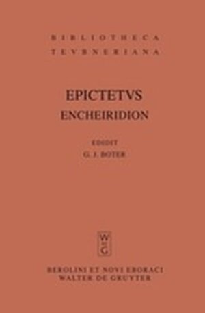 Buchcover Encheiridion | Epictetus | EAN 9783111873794 | ISBN 3-11-187379-X | ISBN 978-3-11-187379-4