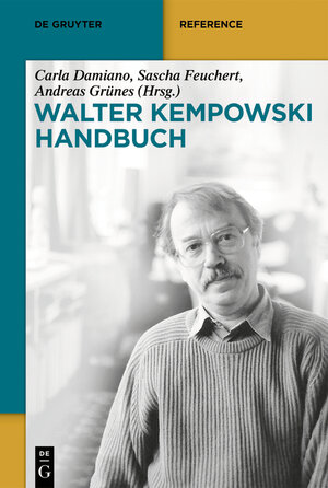 Buchcover Walter Kempowski  | EAN 9783112144312 | ISBN 3-11-214431-7 | ISBN 978-3-11-214431-2