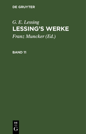 Buchcover Der junge Gelehrte | Gotthold Ephraim Lessing | EAN 9783112405239 | ISBN 3-11-240523-4 | ISBN 978-3-11-240523-9