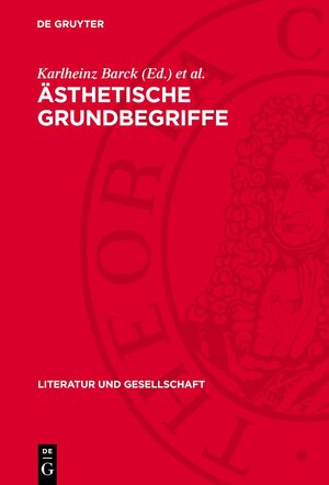 Buchcover Ästhetische Grundbegriffe  | EAN 9783112728413 | ISBN 3-11-272841-6 | ISBN 978-3-11-272841-3