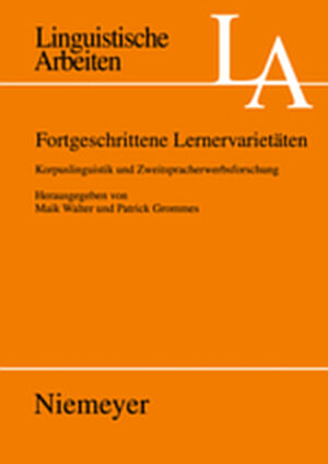 Buchcover Fortgeschrittene Lernervarietäten  | EAN 9783119161152 | ISBN 3-11-916115-2 | ISBN 978-3-11-916115-2