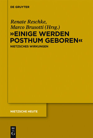 Buchcover "Einige werden posthum geboren"  | EAN 9783119165730 | ISBN 3-11-916573-5 | ISBN 978-3-11-916573-0
