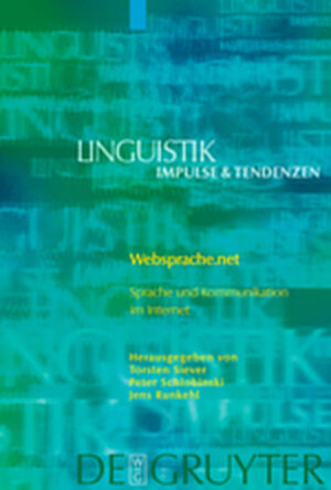 Buchcover Websprache.net | EAN 9783119166454 | ISBN 3-11-916645-6 | ISBN 978-3-11-916645-4