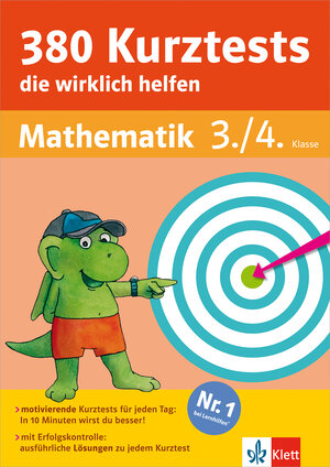 Buchcover Klett 380 Kurztests, die wirklich helfen Mathematik 3./4. Klasse | Kristin Allen | EAN 9783120502142 | ISBN 3-12-050214-6 | ISBN 978-3-12-050214-2