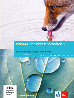 Buchcover PRISMA Naturwissenschaften 5. Differenzierende Ausgabe Rheinland-Pfalz  | EAN 9783120686088 | ISBN 3-12-068608-5 | ISBN 978-3-12-068608-8