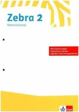 Buchcover Zebra 2 | EAN 9783122709419 | ISBN 3-12-270941-4 | ISBN 978-3-12-270941-9