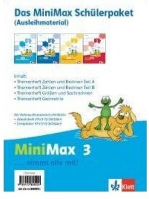 Buchcover MiniMax 3 | EAN 9783122805500 | ISBN 3-12-280550-2 | ISBN 978-3-12-280550-0