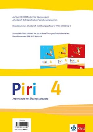 Buchcover Piri 4  | EAN 9783123004421 | ISBN 3-12-300442-2 | ISBN 978-3-12-300442-1