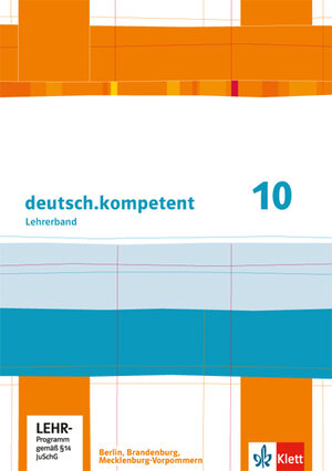 Buchcover deutsch.kompetent 10. Ausgabe Berlin, Brandenburg, Mecklenburg-Vorpommern  | EAN 9783123161742 | ISBN 3-12-316174-9 | ISBN 978-3-12-316174-2