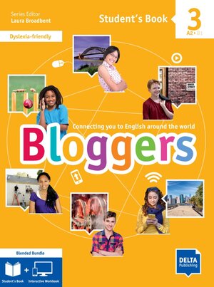 Buchcover Bloggers 3 A2-B1 - Blended Bundle BlinkLearning  | EAN 9783125012240 | ISBN 3-12-501224-4 | ISBN 978-3-12-501224-0