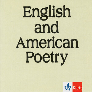Buchcover English and American Poetry | William Shakespeare | EAN 9783125064010 | ISBN 3-12-506401-5 | ISBN 978-3-12-506401-0