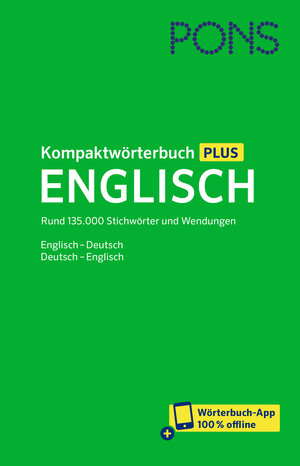 Buchcover PONS Kompaktwörterbuch Plus Englisch  | EAN 9783125162501 | ISBN 3-12-516250-5 | ISBN 978-3-12-516250-1