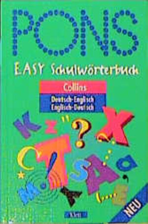 Buchcover PONS Easy Schulwörterbuch  | EAN 9783125171183 | ISBN 3-12-517118-0 | ISBN 978-3-12-517118-3