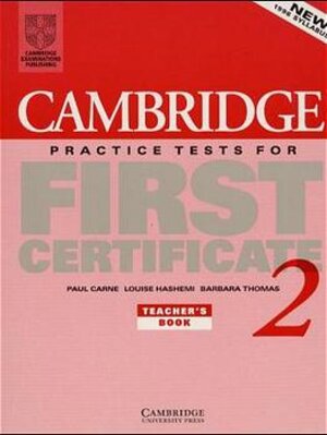 Buchcover Cambridge Practice Tests for First Certificate / Student's Book | Paul Carne | EAN 9783125337893 | ISBN 3-12-533789-5 | ISBN 978-3-12-533789-3