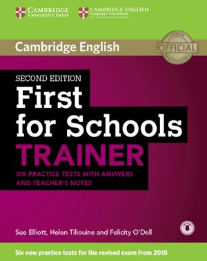Buchcover First for Schools Trainer for the revised exam | Peter May | EAN 9783125352735 | ISBN 3-12-535273-8 | ISBN 978-3-12-535273-5