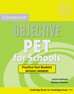 Buchcover Objective PET for Schools | Louise Hashemi | EAN 9783125392243 | ISBN 3-12-539224-1 | ISBN 978-3-12-539224-3