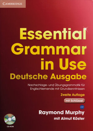Buchcover Essential Grammar in Use | Raymond Murphy | EAN 9783125395527 | ISBN 3-12-539552-6 | ISBN 978-3-12-539552-7