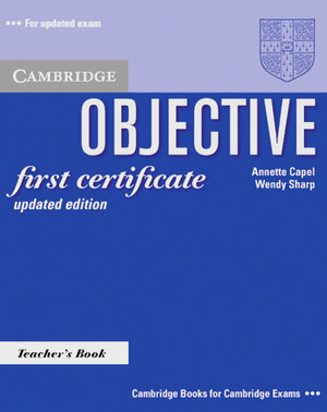 Buchcover Objective First Certificate - Updated Edition | Annette Capel | EAN 9783125397750 | ISBN 3-12-539775-8 | ISBN 978-3-12-539775-0