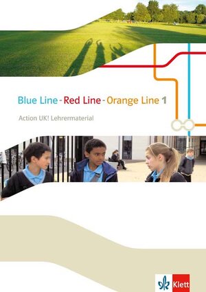 Buchcover Blue Line - Red Line - Orange Line 1 | EAN 9783125480018 | ISBN 3-12-548001-9 | ISBN 978-3-12-548001-8