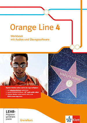 Buchcover Orange Line 4 Grundkurs  | EAN 9783125481848 | ISBN 3-12-548184-8 | ISBN 978-3-12-548184-8