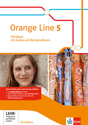 Buchcover Orange Line 5 Grundkurs  | EAN 9783125481855 | ISBN 3-12-548185-6 | ISBN 978-3-12-548185-5